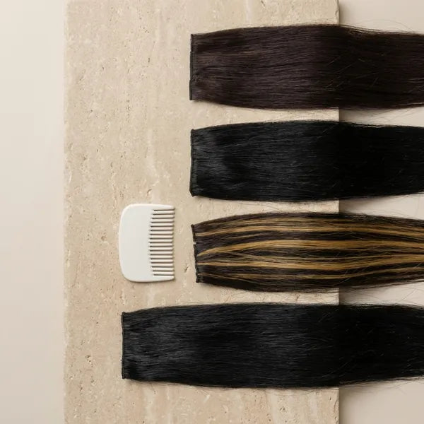 2 Clip In Straight Hair Extension Side Volumizer (pack of 2)