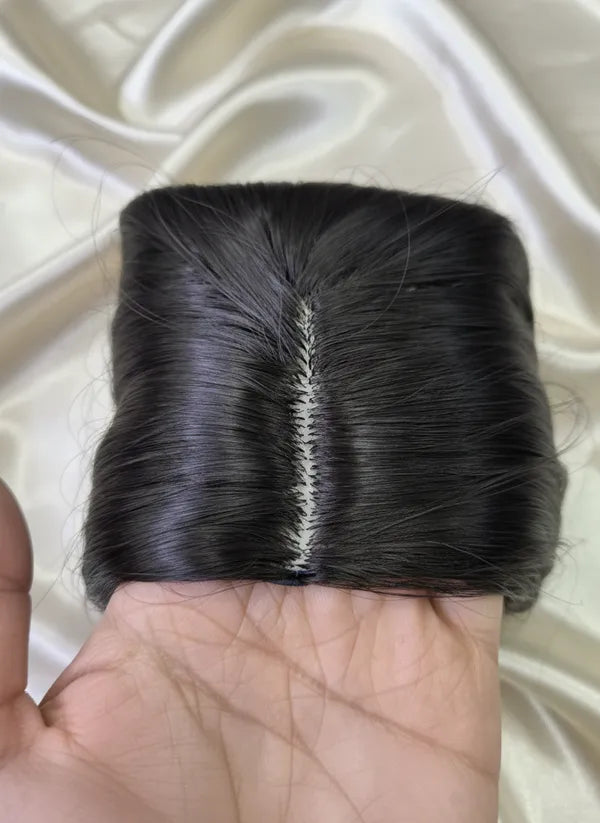 3 Clip In Hairline Scalp Topper