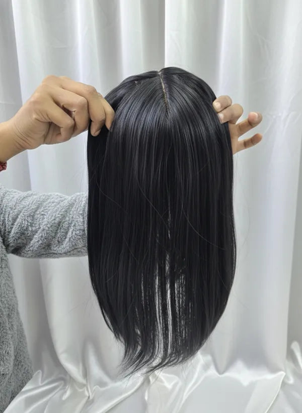 3 Clip In Hairline Scalp Topper