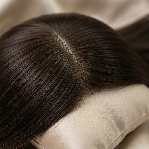 3 Clip In Hairline Scalp Topper