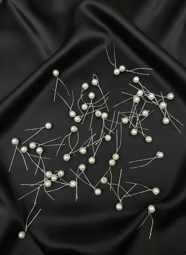 Pearl Hair pins Pack Of 60Pcs