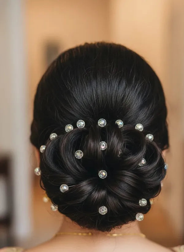 Crystal Hair Pins Pack Of 60pcs