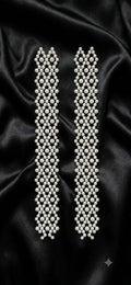 Single Strip Pearl Hair Stickers (Pack of 2)