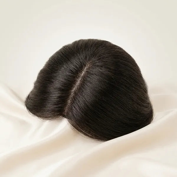 2 Clip-in Hairline Scalp Topper