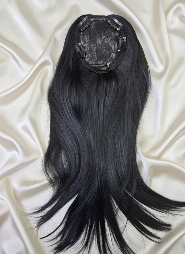 5 Clip-In Hairline Scalp Topper