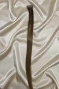 Single clip Hair streaks Natural Brown Pack Of 4