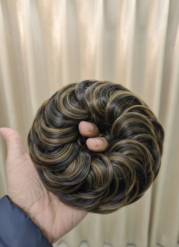 The Coco Chic Messy Hair Donut Scrunchie