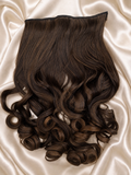 5 Clip-In Heavy Curls Hair Volumizer, Hazelnut brown