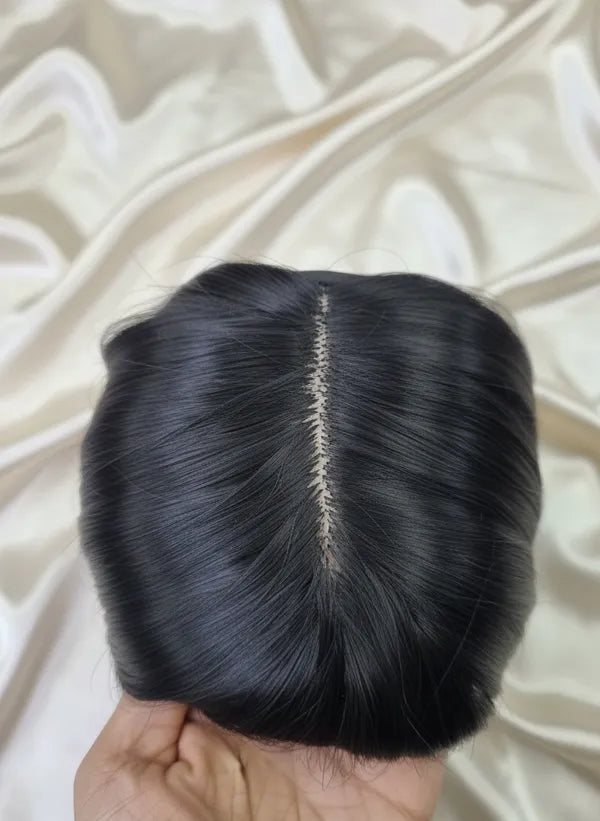 5 Clip-In Hairline Scalp Topper