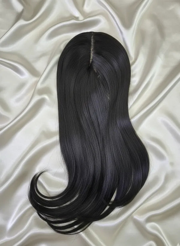 2 Clip-in Hairline Scalp Topper