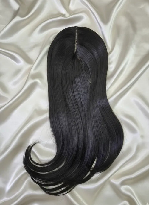 2 Clip-in Hairline Scalp Topper