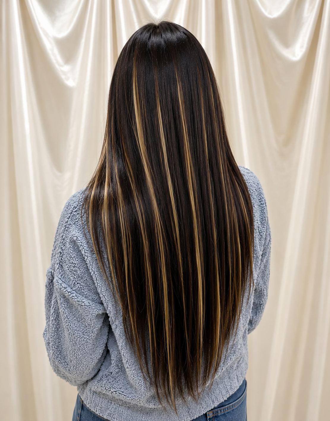 5 Clip-in Straight Hair Classic Volumizer