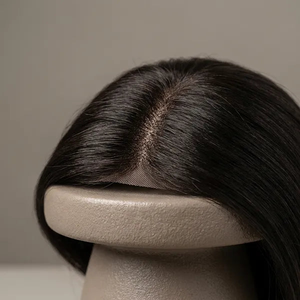 2 Clip-in Hairline Scalp Topper