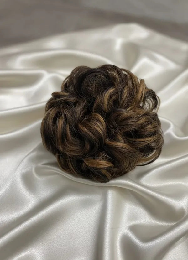 The Coco Chic Messy Hair Donut Scrunchie