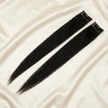 Single clip Hair streaks Black Pack Of 4